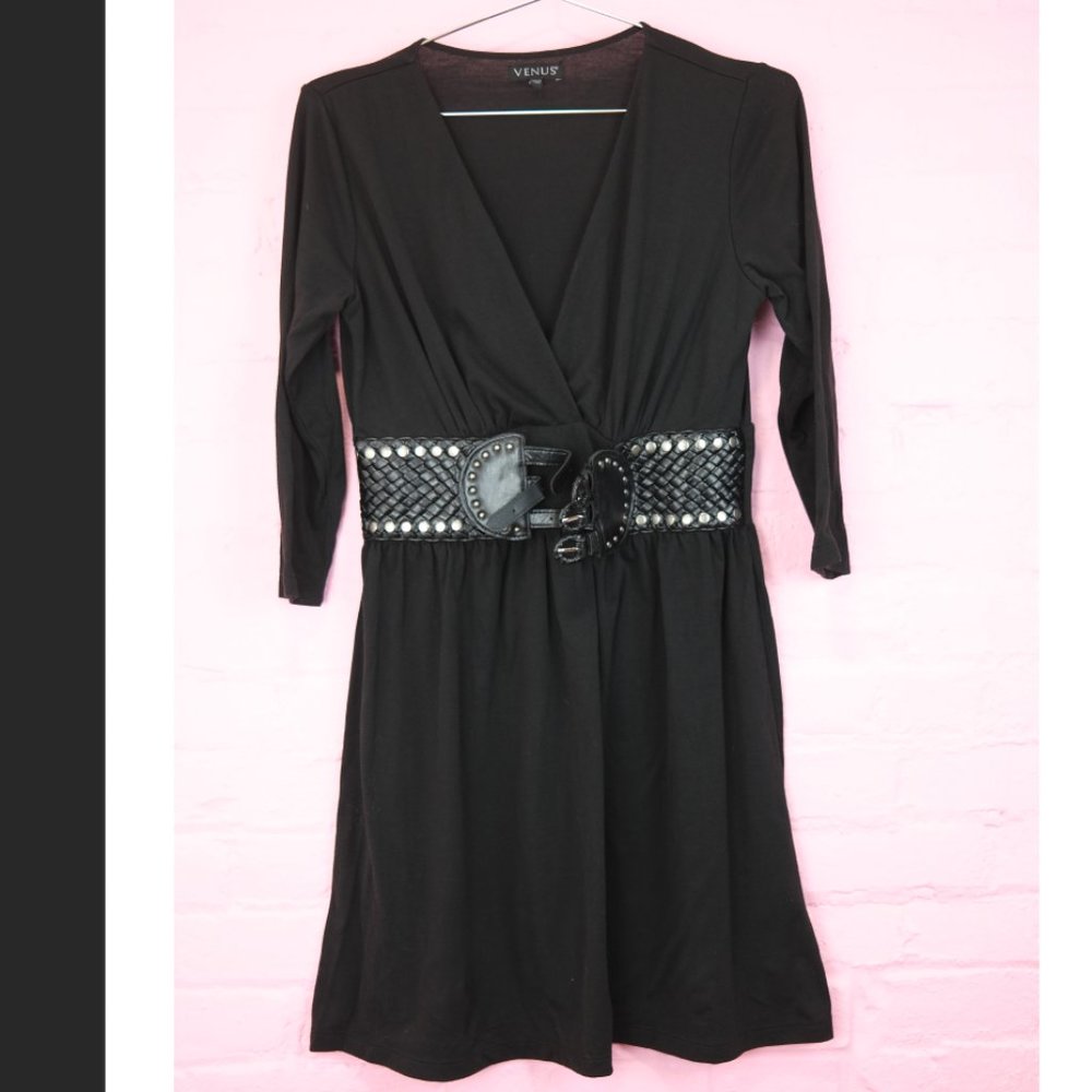 Venus Dress - Black - Small